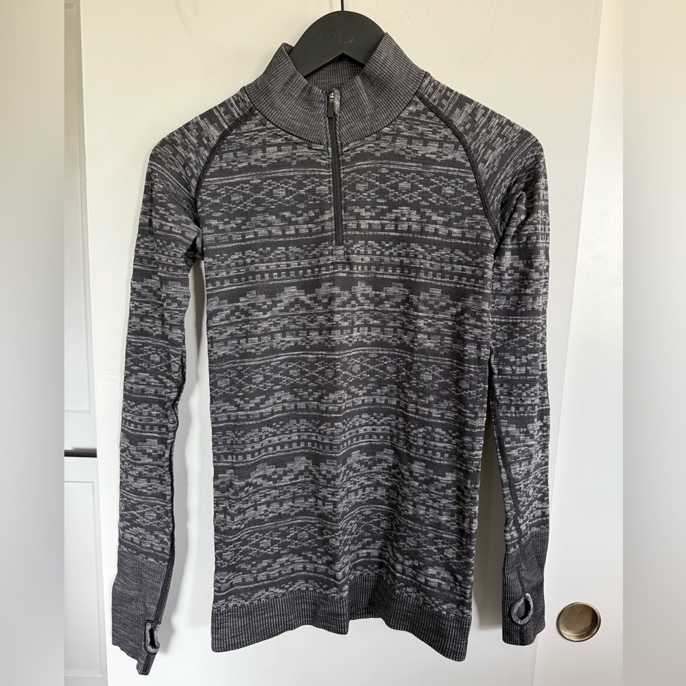 Lululemon Rest Less 1/4 Zip Size 6